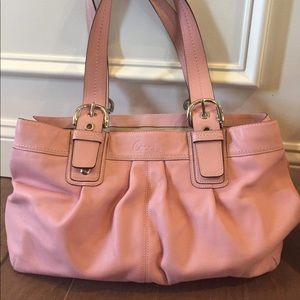 Pink Coach Hobo Purse